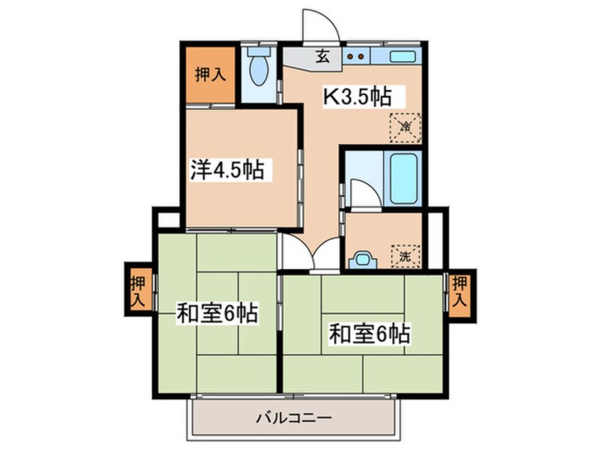 間取図 エムアイハイツ