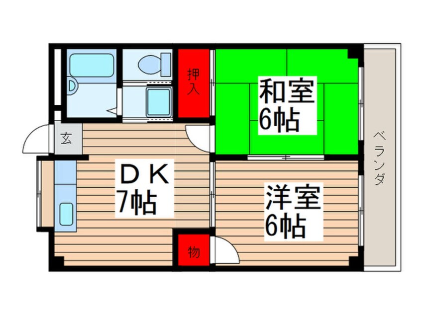 間取図 エミネンスＴＥＭ