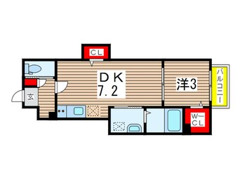 間取図 AJ都賀