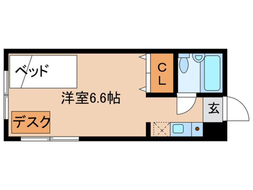 間取図 エルスタンザ世田谷千歳