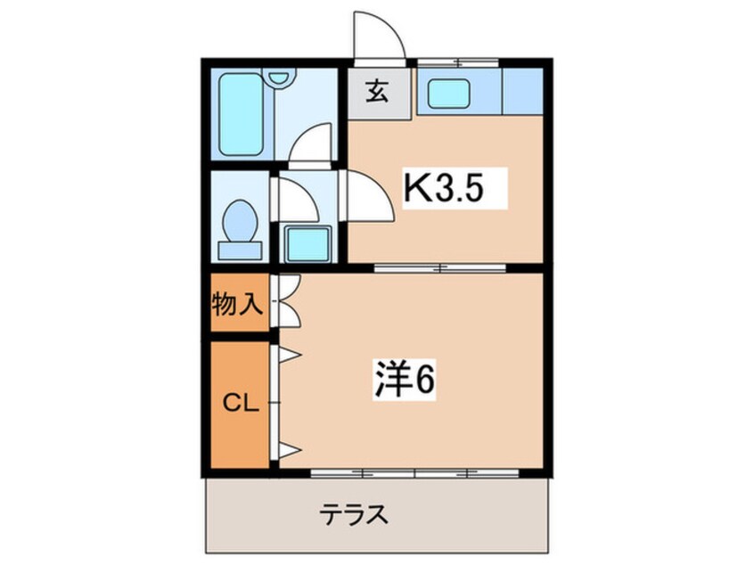 間取図 ウィステリアハイツ