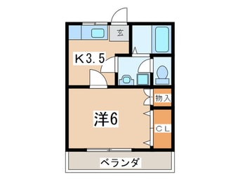 間取図 ウィステリアハイツ
