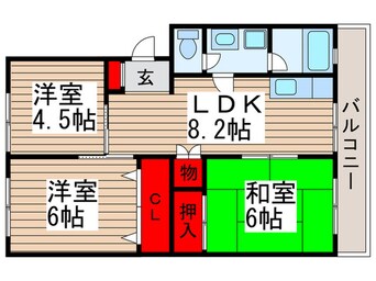 間取図 川上マンション