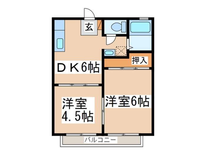 間取り図 ハイムピーコック