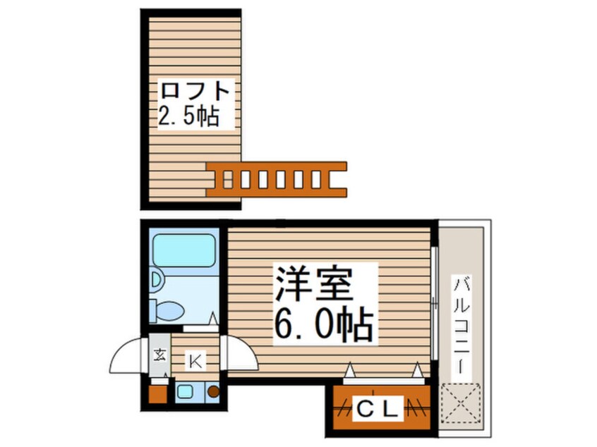 間取図 シェモア