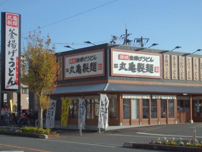 丸亀製麺朝霞店(その他飲食（ファミレスなど）)まで318m 東洋荘
