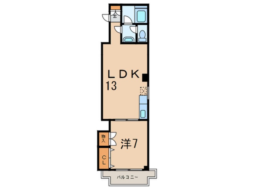 間取図 麻布十番ハイツ