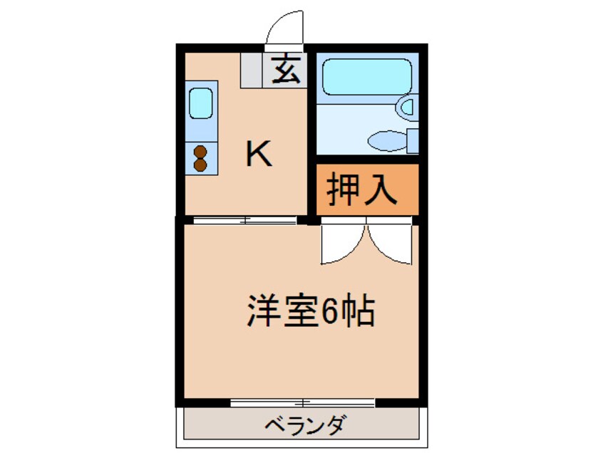 間取図 サンライズ北原