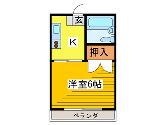 間取図 サンライズ北原