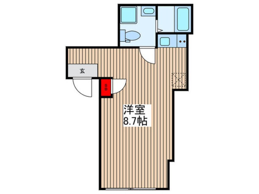 間取図 コンフォート東向島