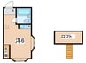 ハイムマスカタ 1Rの間取り