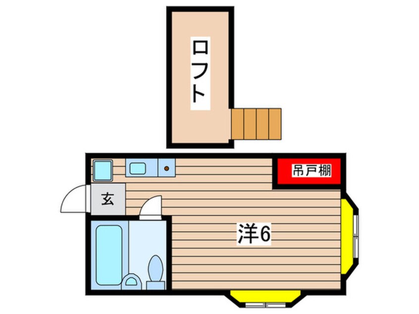 間取図 ハイムマスカタ