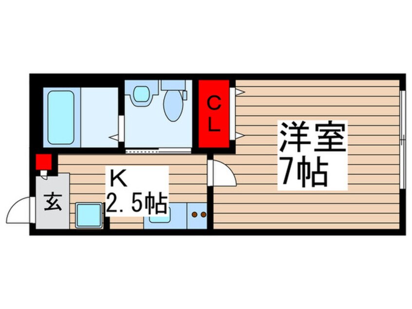 間取図 Ｃａｓｓｏｌｏ秋津
