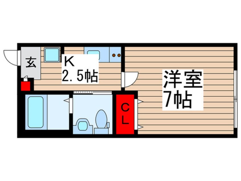 間取図 Ｃａｓｓｏｌｏ秋津