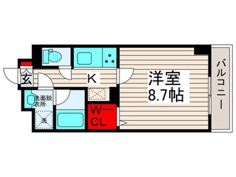 間取図 エスポアール扇西