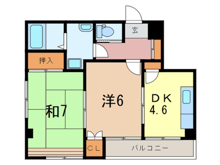 間取図 ドエル　ファミール