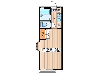 間取図 リライズ国領Ⅰ