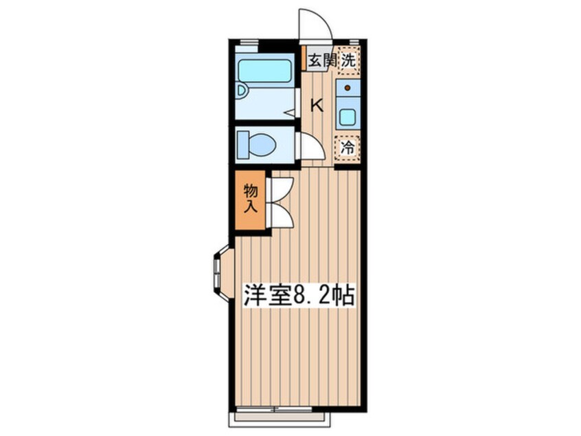 間取図 リライズ国領Ⅰ