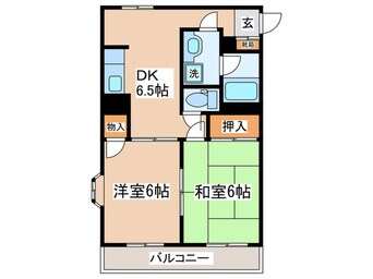 間取図 ヴァンヴェール南大沢