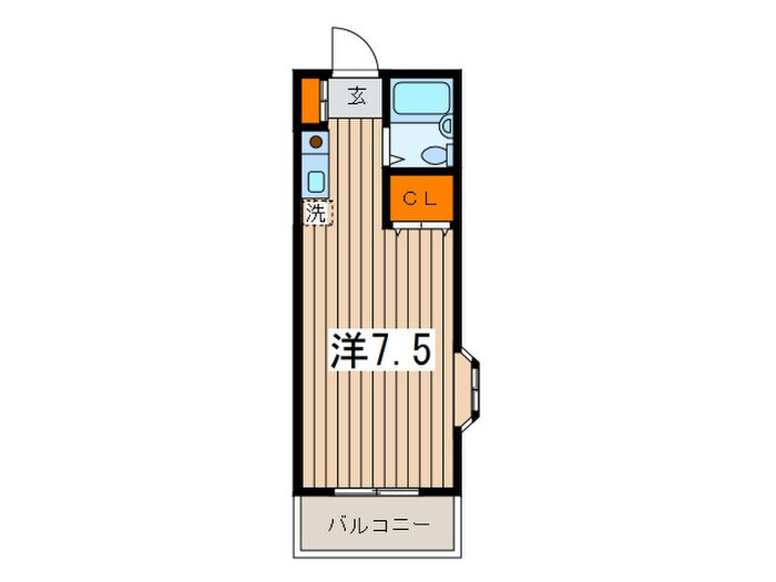 間取り図 ポ－ラ・スタ－