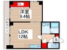 リファレンス愛宕 1LDKの間取り