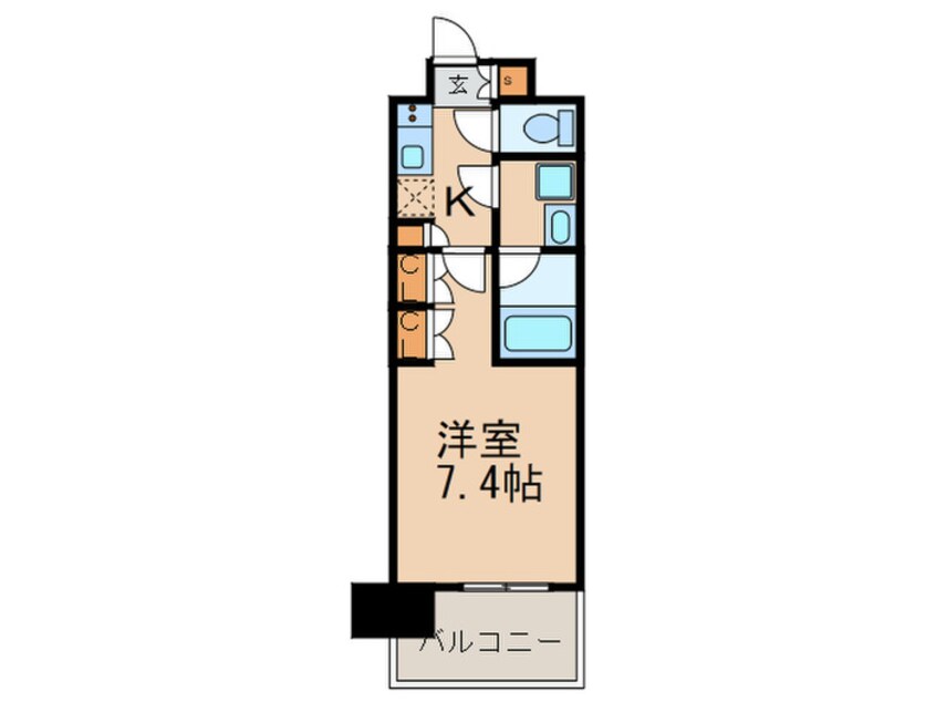 間取図 プレノ清澄庭園