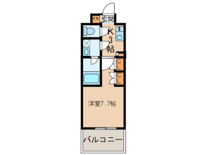 間取図 プレノ清澄庭園