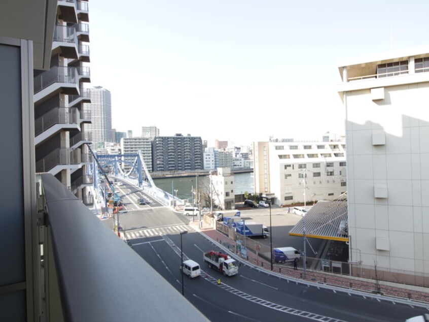 室内からの展望 プレノ清澄庭園