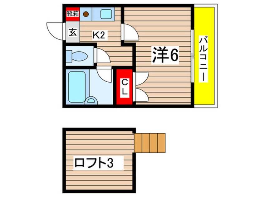 間取図 アイランドＢ