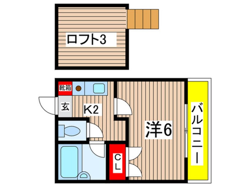 間取図 アイランドＢ