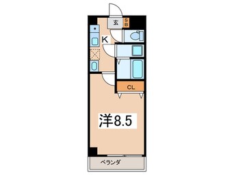 間取図 ロイヤル白楽