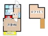 マピエス生田　四番館 1Kの間取り