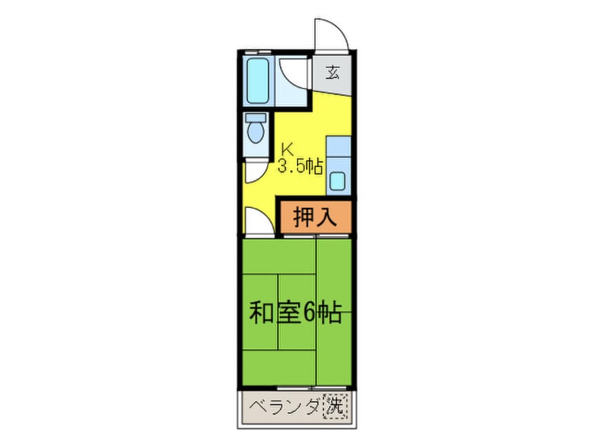 間取図 ビレッジ中落合