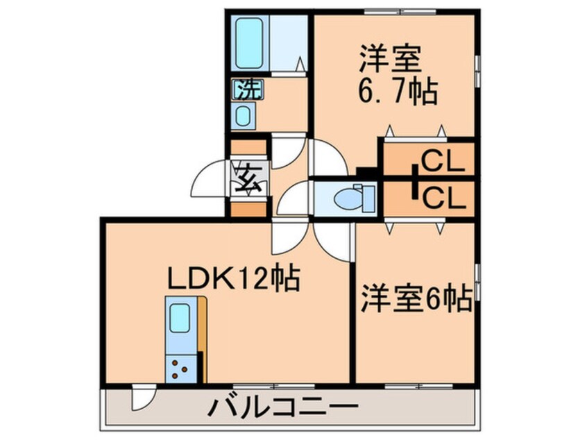 間取図 シェーネス　ホルツ