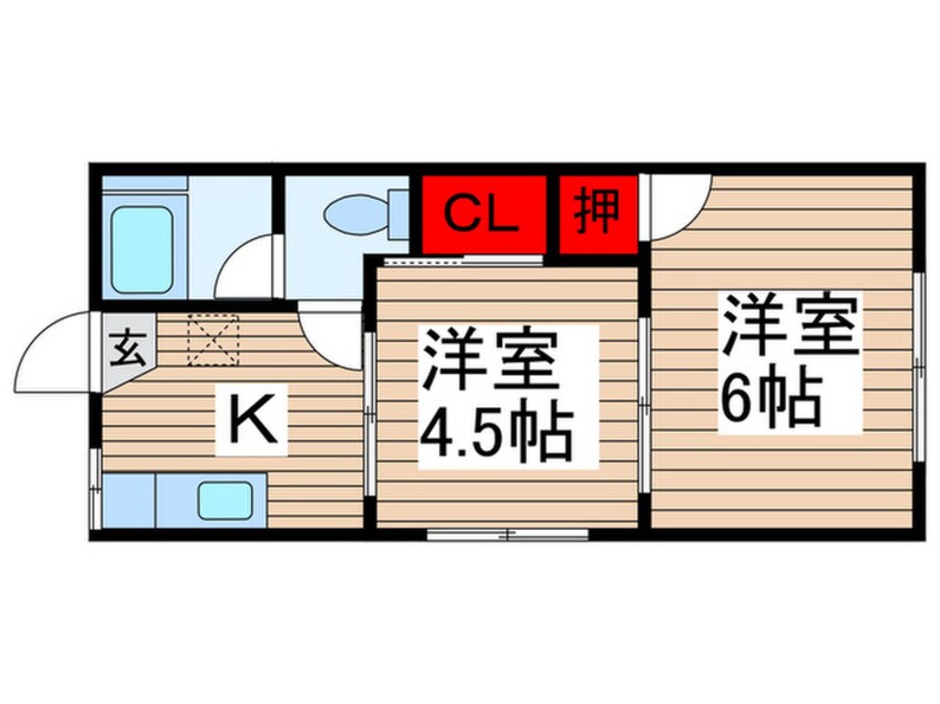 間取図 トスカーナ