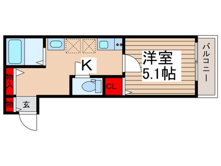 間取図 MELDIA柏
