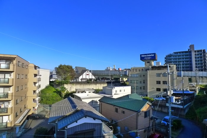室内からの展望 MELDIA柏