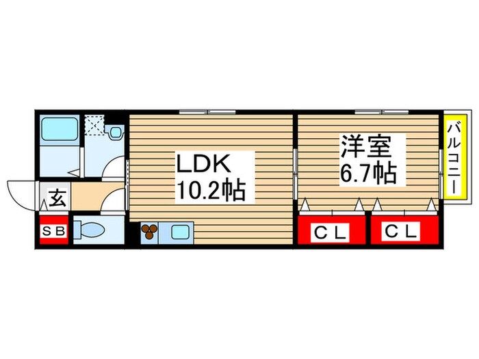 間取り図 コンフォ－ト・ウィズ・ドルチェ