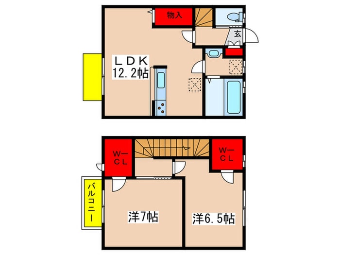 間取り図 Aina Pua