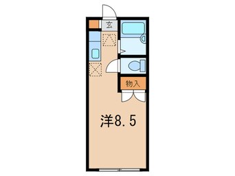 間取図 リブ駒沢