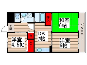 間取図 小泉コ－ポラス