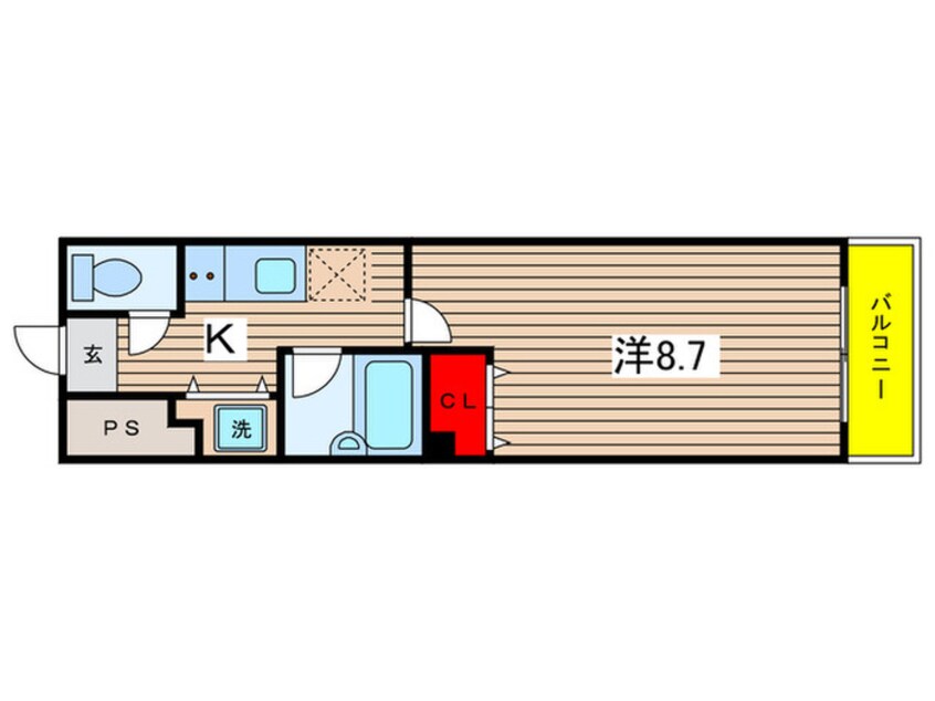 間取図 グランエクシブ蘇我