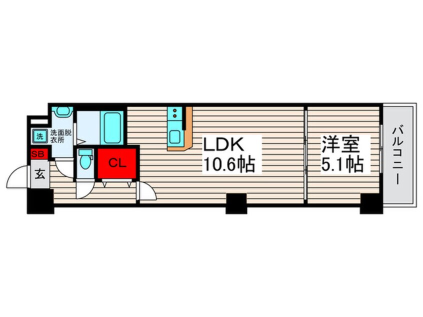 間取図 アルファコート西新井