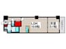 アルファコート西新井 1LDKの間取り