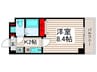 アルファコート西新井 1Kの間取り