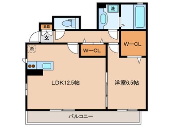 間取図 ペルーシェＡ棟