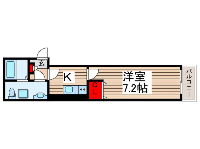間取図 仮)船橋市本中山3丁目　新築工事
