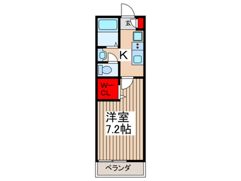 間取図 仮)船橋市本中山3丁目　新築工事