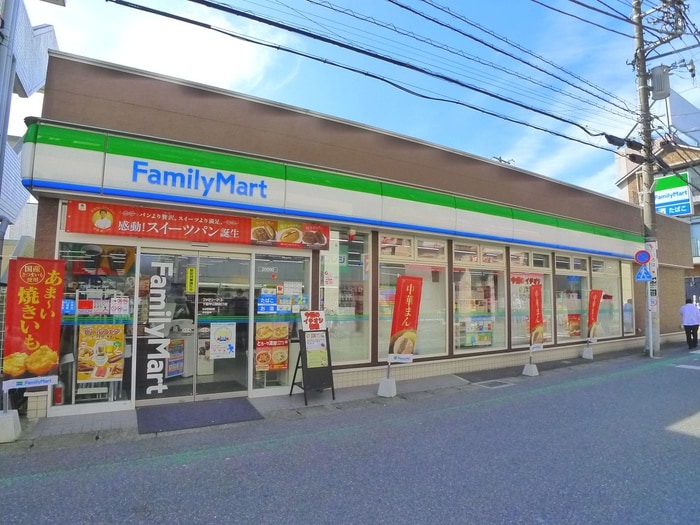 ファミリーマート(コンビニ)まで110m 仮)船橋市本中山3丁目　新築工事