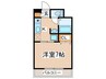 なかきやＢＬＤ 1Kの間取り